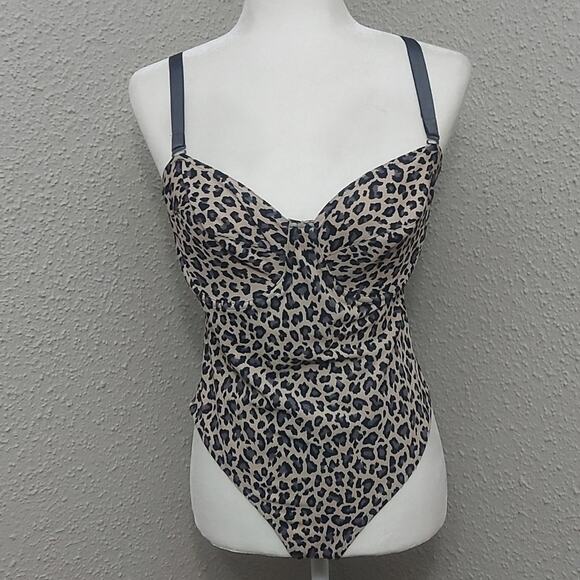 BodySlimmers by Nancy Ganz Leopard Shapewear No Size Animal Print Dopamine Print - Picture 1 of 13